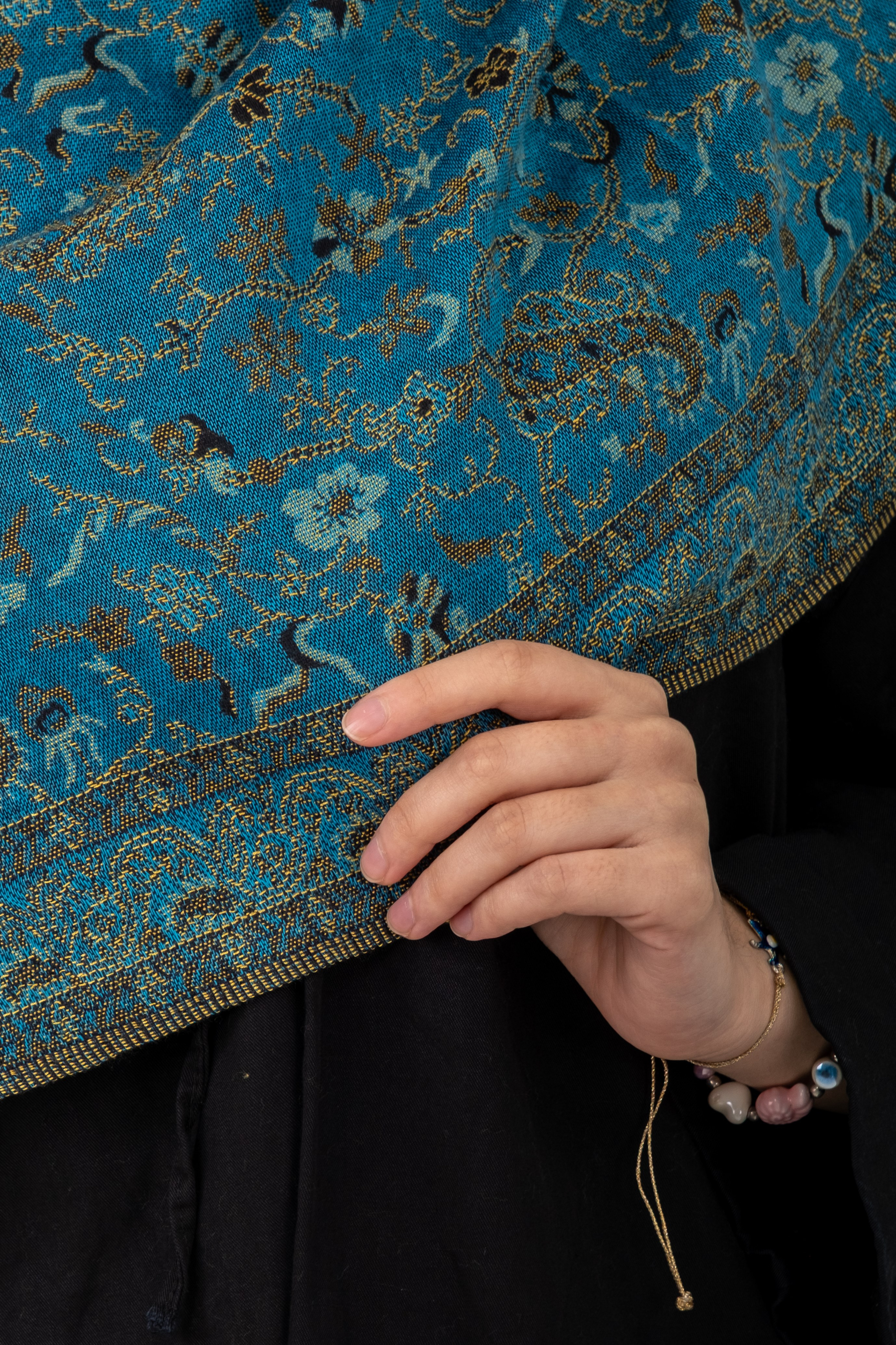 Royale Passage Serisi - Mosaic Siren - Cashmere Collection / Dokuma Kaşmir Şal