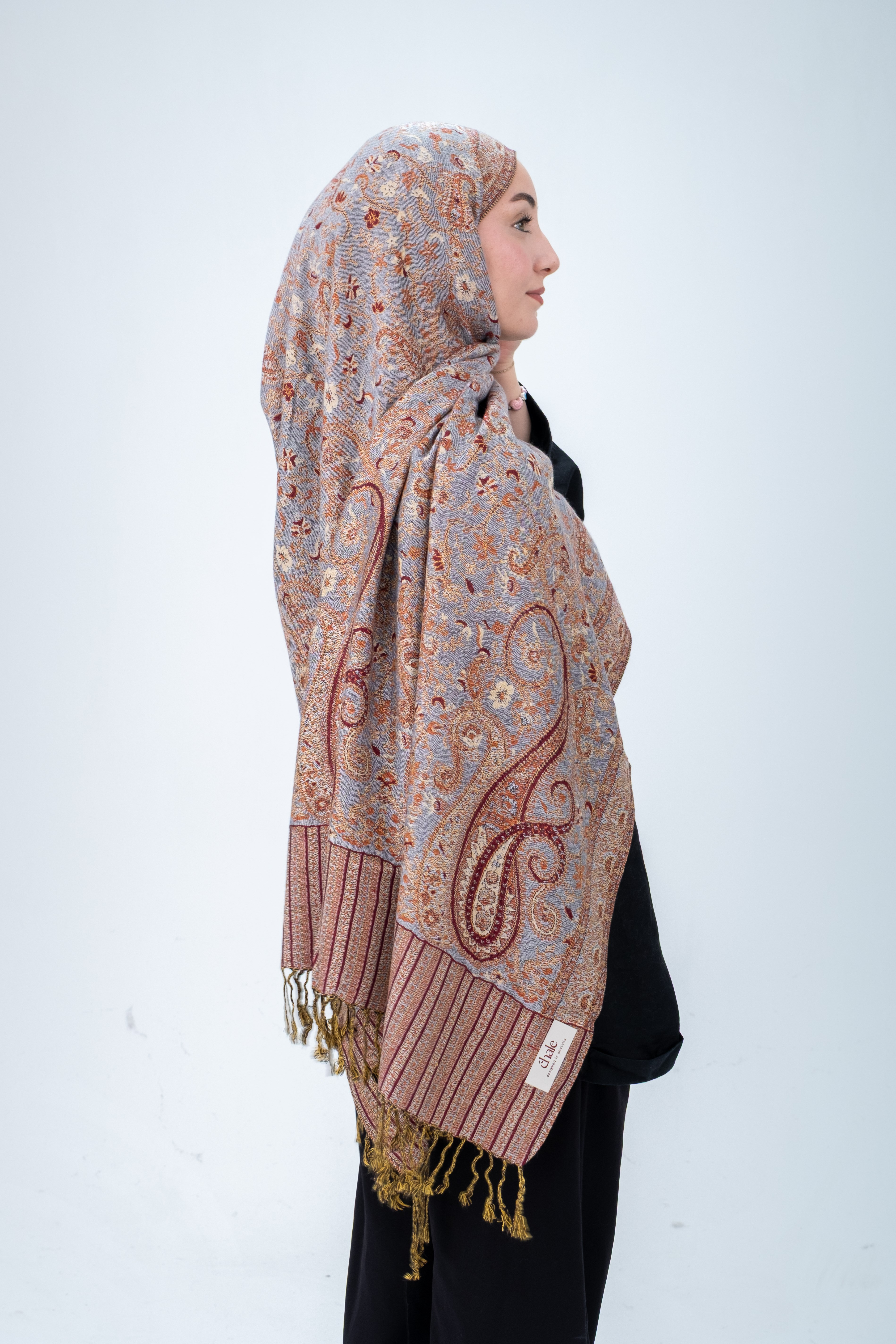 Royale Passage Serisi - Turkish Delight - Cashmere Collection / Dokuma Kaşmir Şal