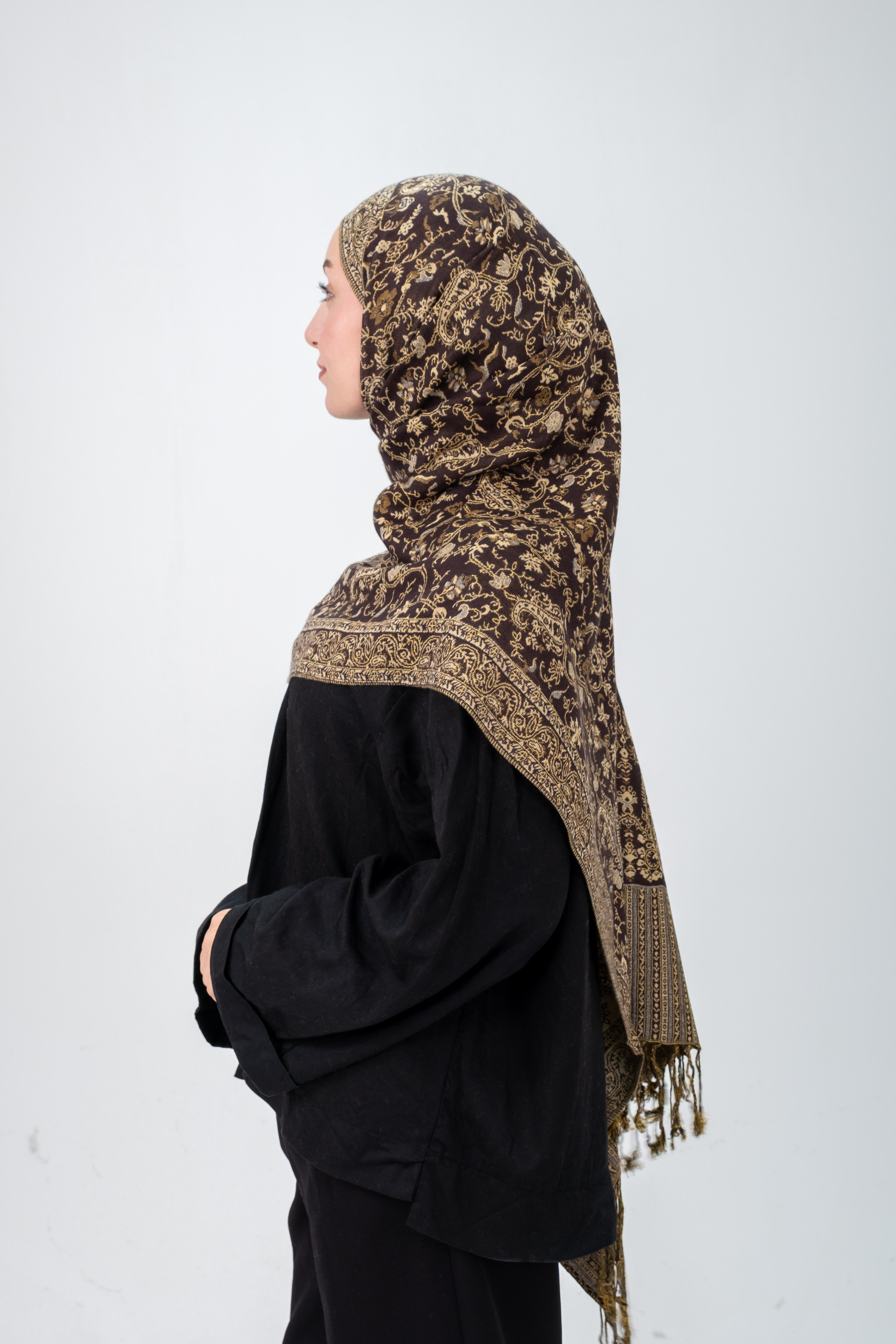 Royale Passage Serisi - XXX - Cashmere Collection / Dokuma Kaşmir Şal