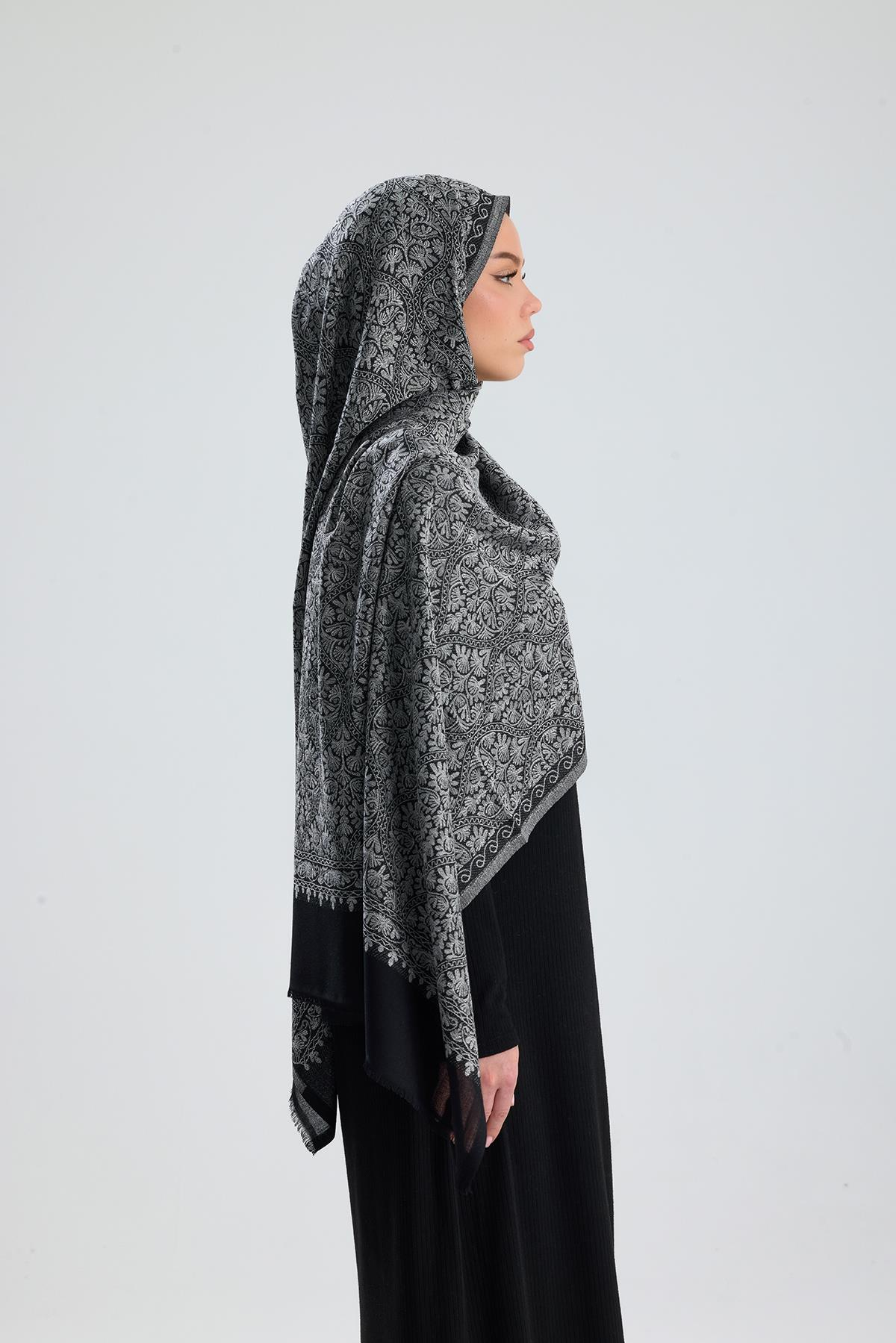 Seian Dokuma Pamuk Şal - Beauty of Kilikya