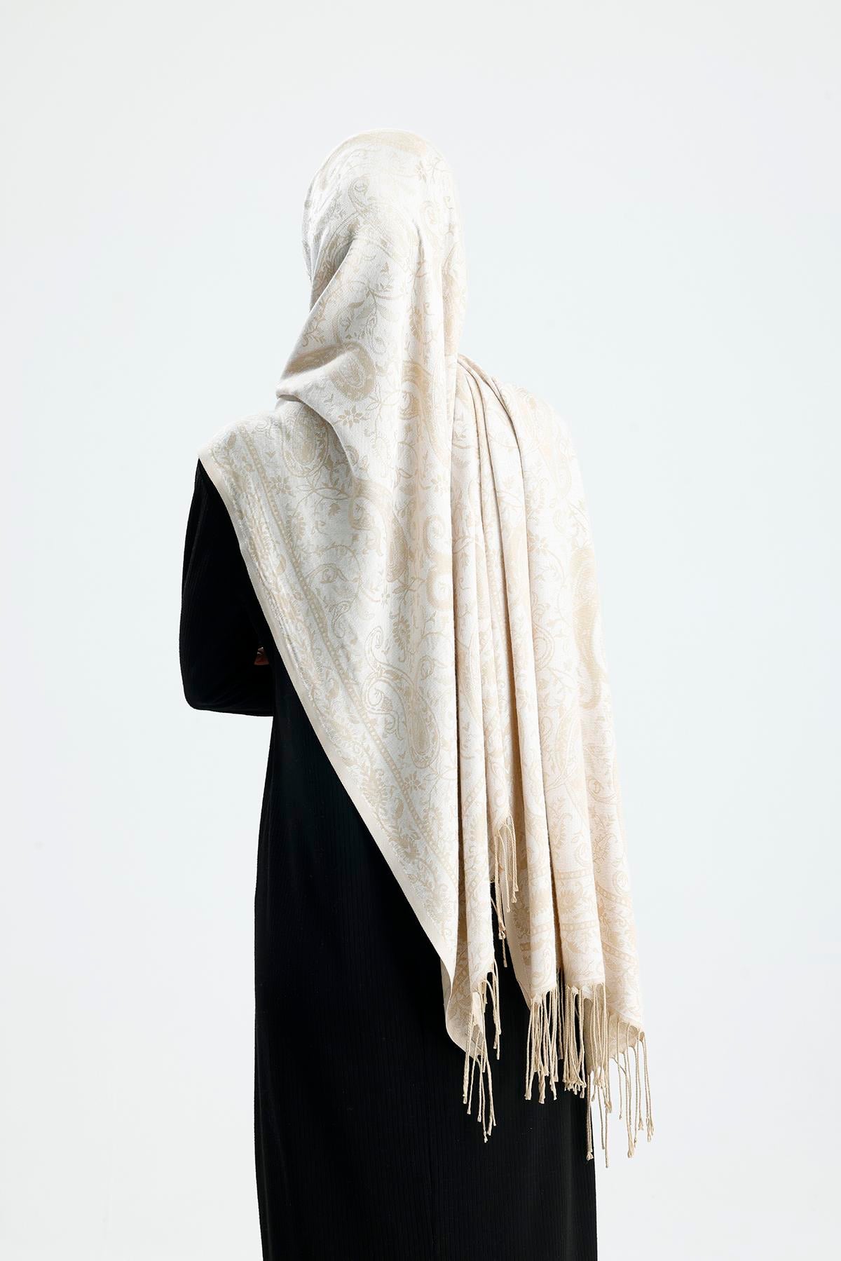 Shine Serisi - Crystal / Dokuma Pashmina Şal