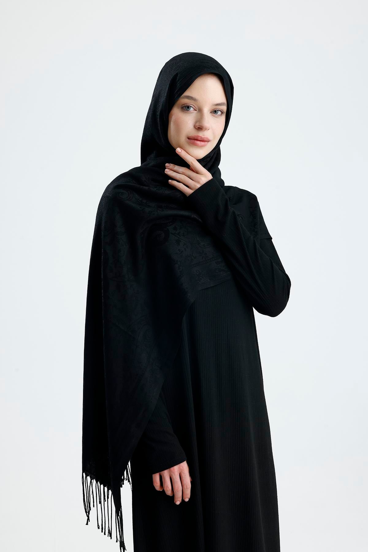 Shine Serisi - Lalin / Dokuma Pashmina Şal