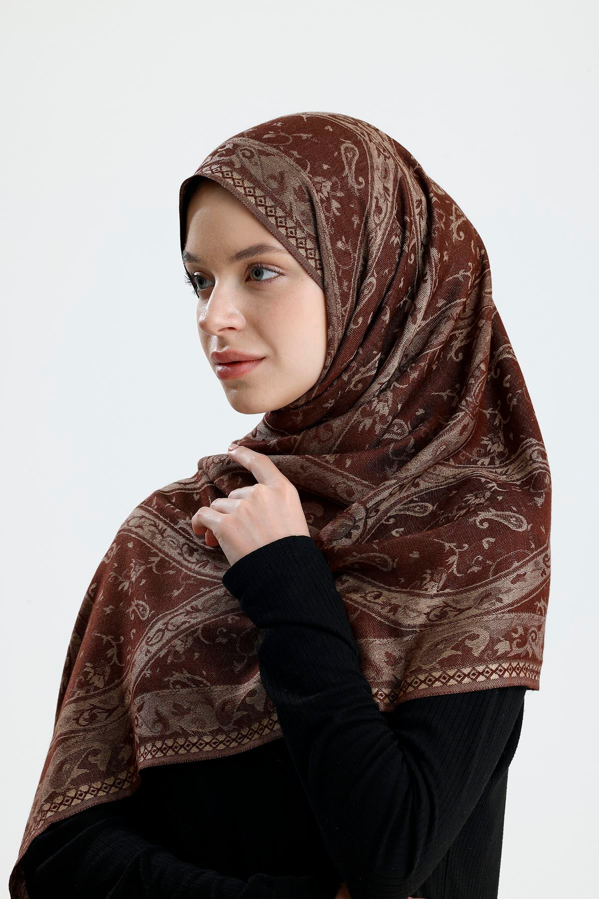 Shine Serisi - Moksha / Dokuma Pashmina Şal