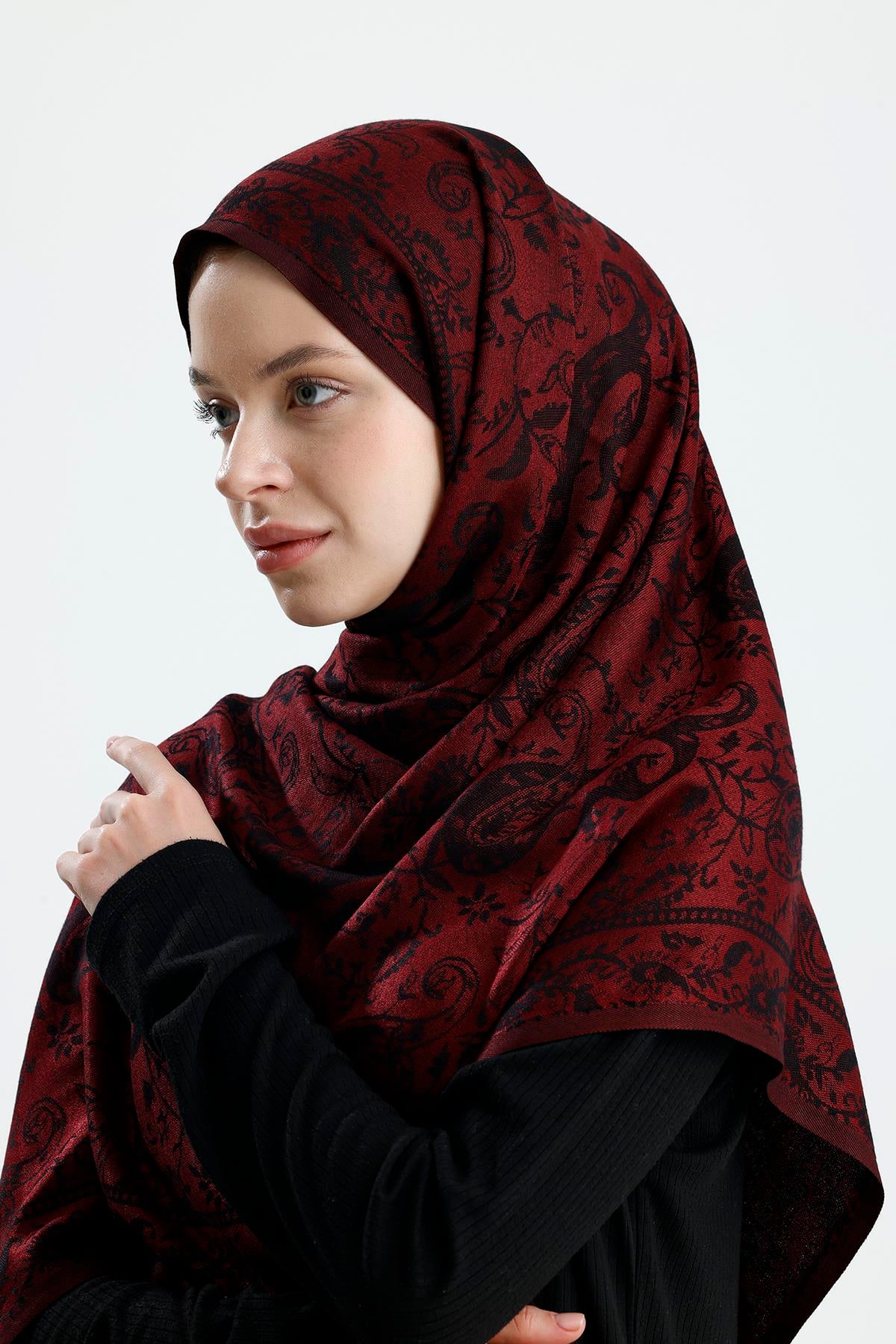 Shine Serisi - Rosaline / Dokuma Pashmina Şal