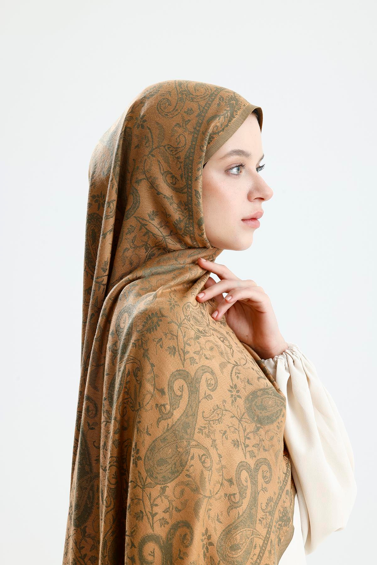 Shine Serisi - Seraph / Dokuma Pashmina Şal