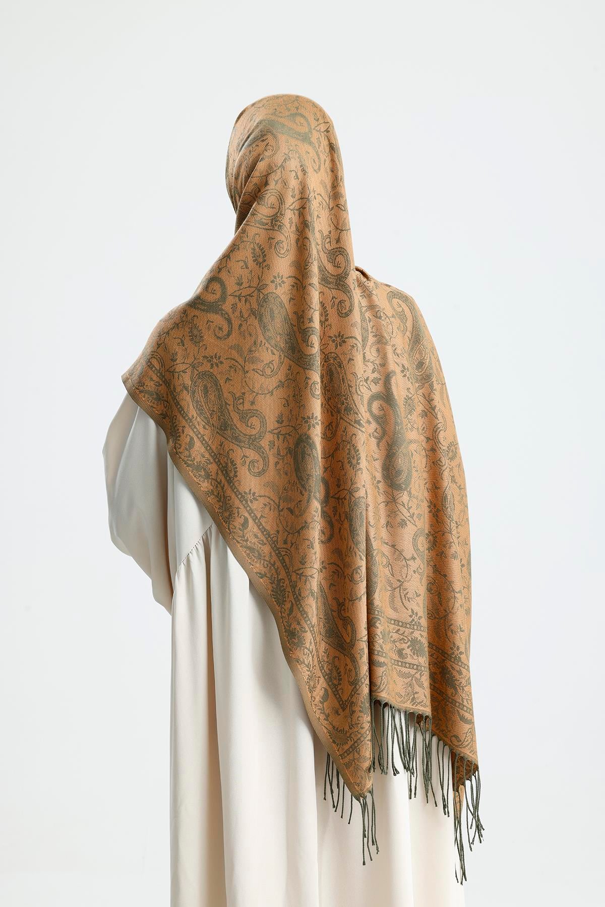Shine Serisi - Seraph / Dokuma Pashmina Şal