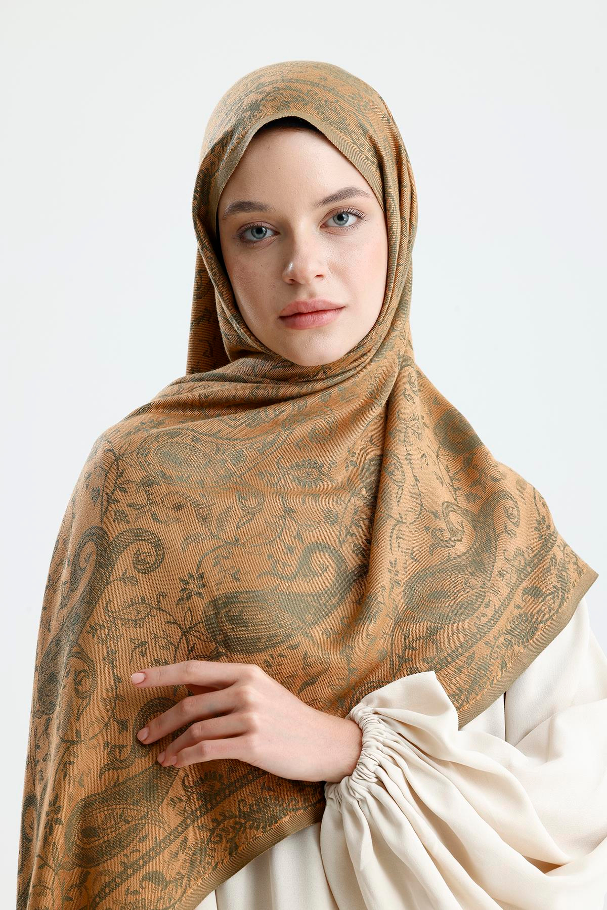 Shine Serisi - Seraph / Dokuma Pashmina Şal
