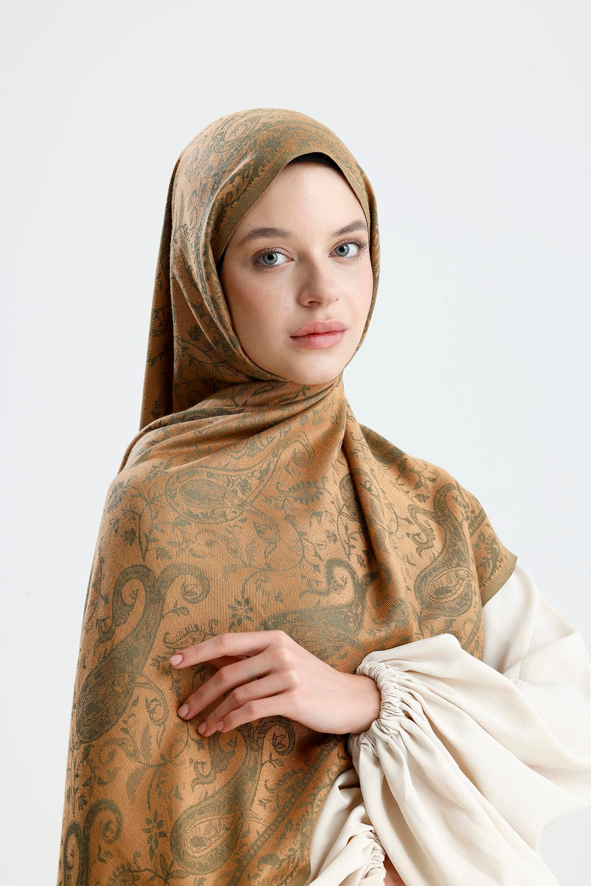 Shine Serisi - Seraph / Dokuma Pashmina Şal