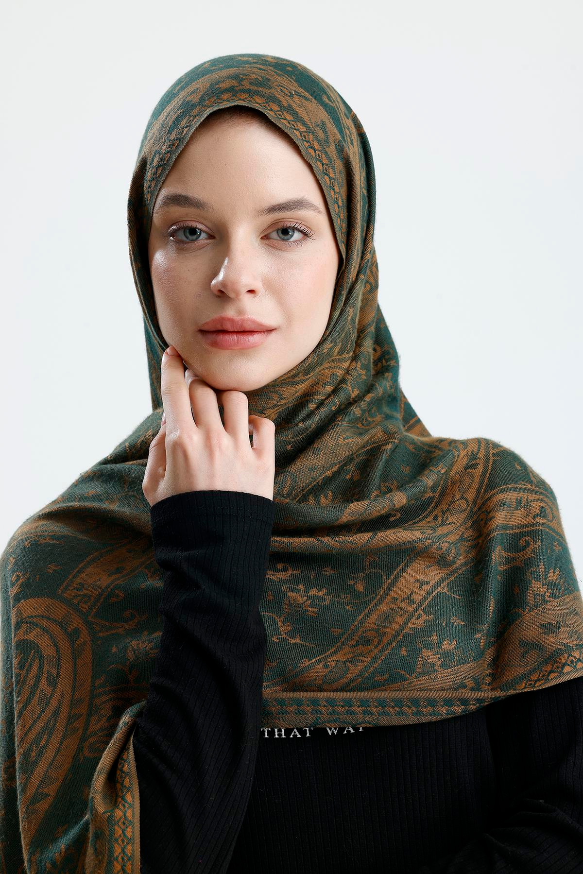 Shine Serisi - Solene / Dokuma Pashmina Şal