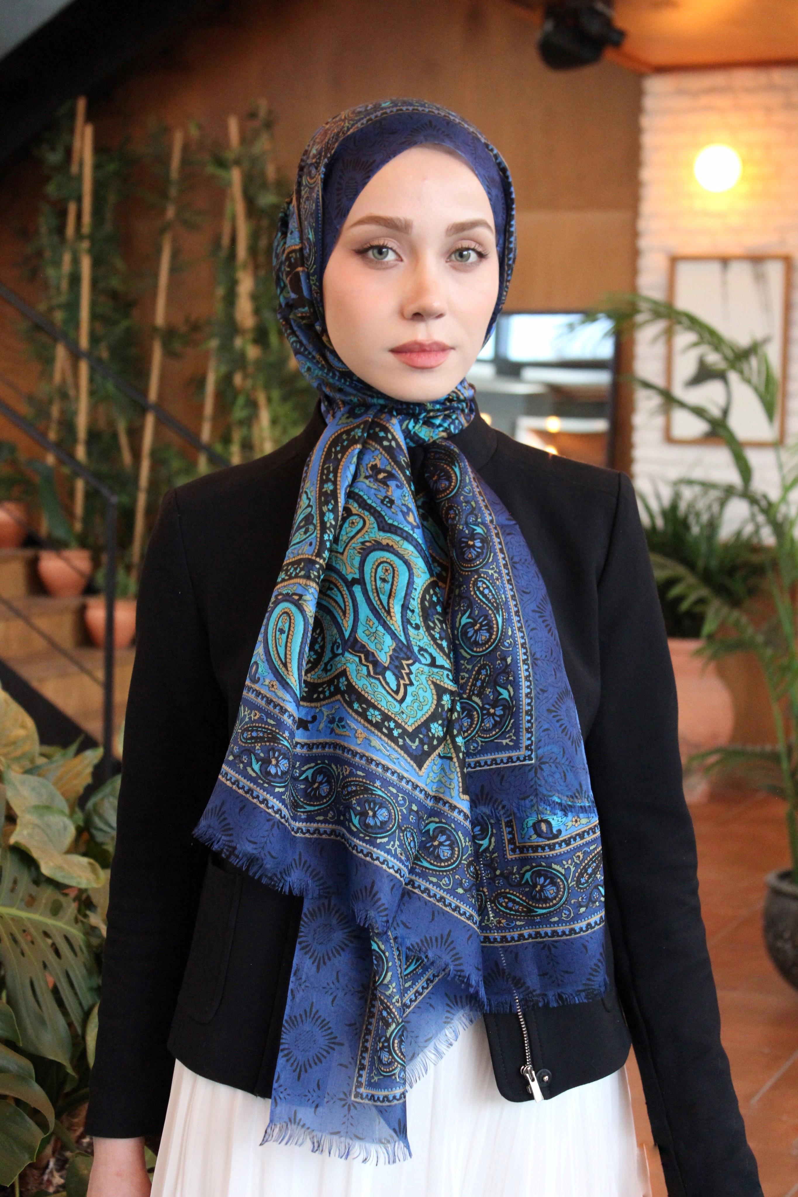 Tripoli Desen Şal & Fular
