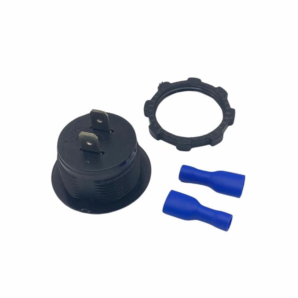12V 24V Dijital Voltmetre 28mm Mini Yuvarlak 6-32VArası