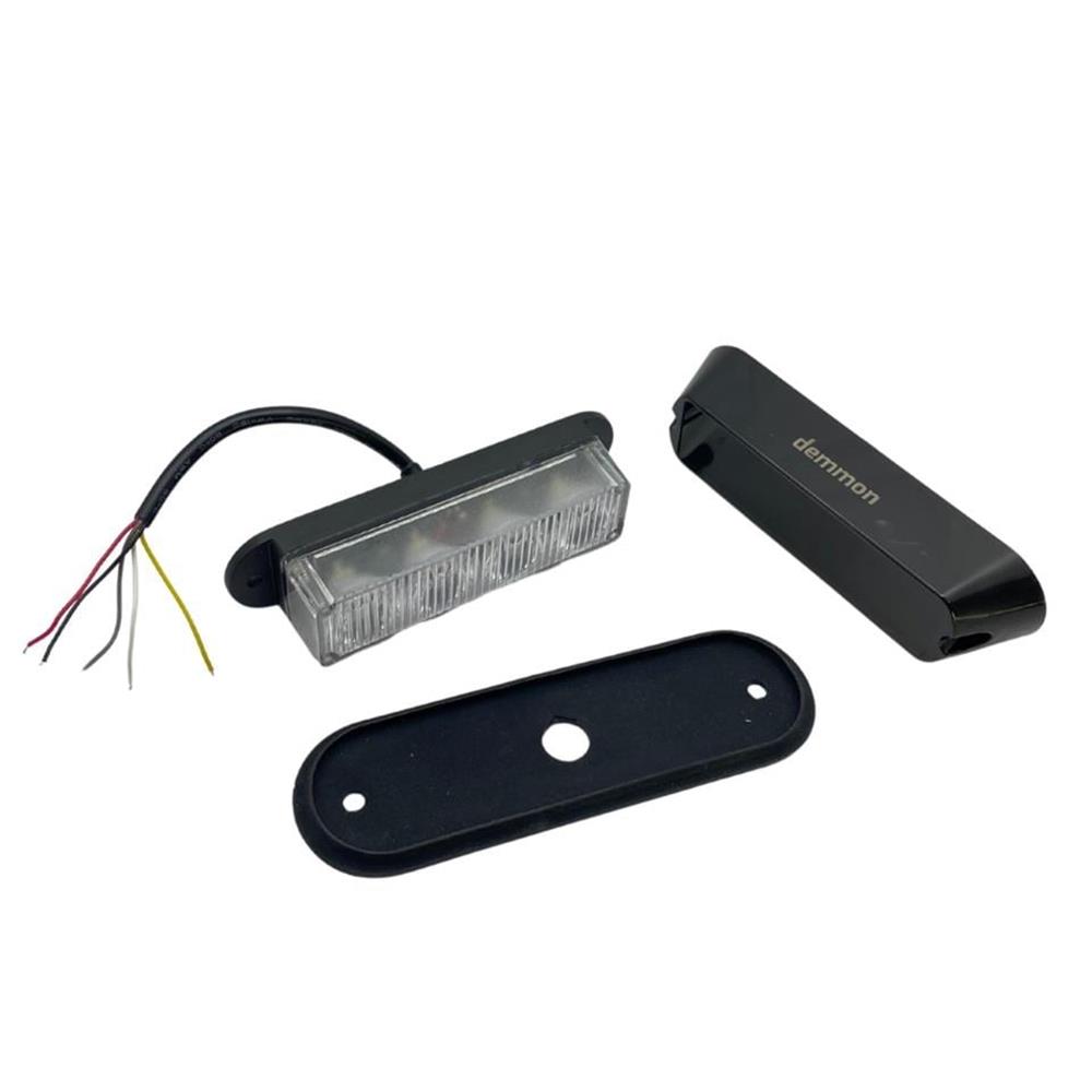 4 LEDLİ ÇAKAR LAMBA 18 FONKSİYONLU 12V-24V BEYAZ