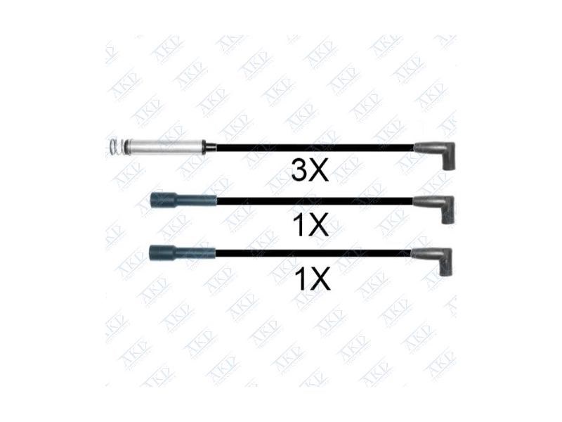 AKD 1030 | 1612479 Buji Kablosu Kadett Astra F Vectra A 1.6 Nz 1.6 Sv | 1 Adet