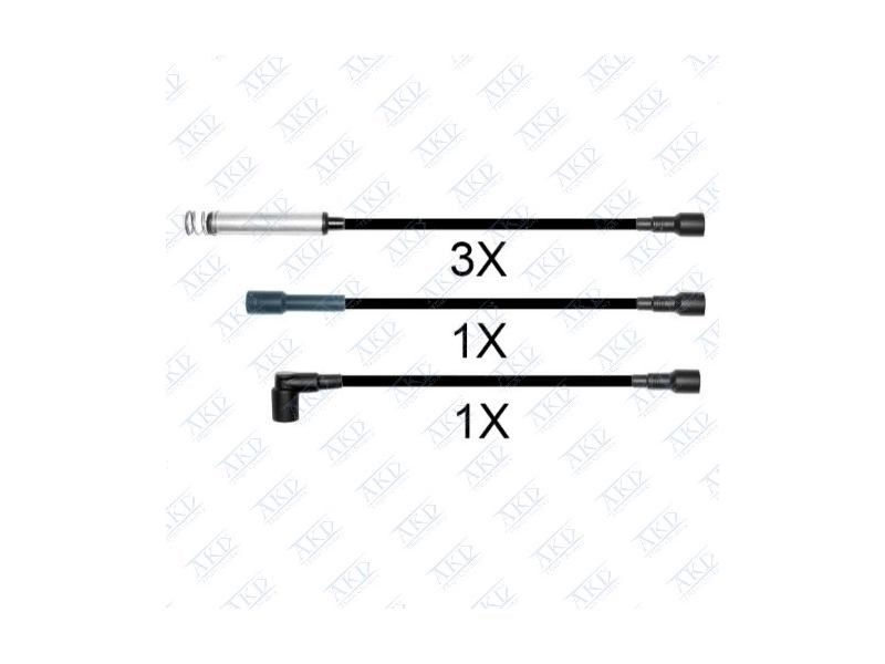 AKD 1034 | 1612537 Buji Kablosu Vectra A 93 / 95 2.0 8V | 1 Adet