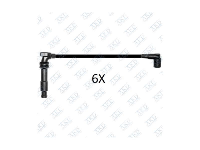 AKD 1053TK | 1612630 + 1612631 Buji Kablosu Takımı Omega B 2.5-3.0 Xe V6 6 Silindir İçin | 1 Adet