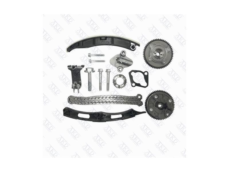 AKD OP125131 | Zincir Seti Borg Warner Tipi Set B1.4Xe Astra K Eksantrik Mil Dişlisi Ile Set 170 Bakla Pım Ara Mes.