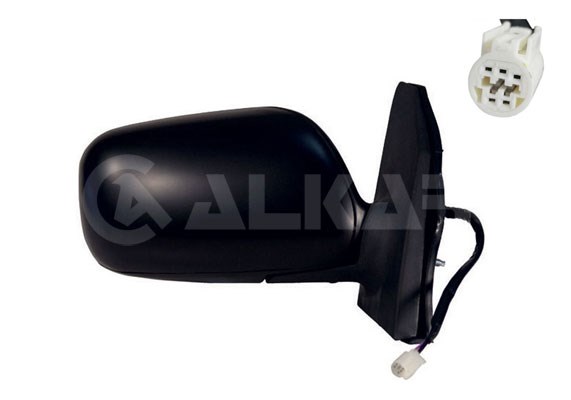 ALKAR 6126261 | Dış Dikiz Aynası Sağ Elektrikli Isıtmalı Astarlı 5 Pin Yuvarlak Soketlı Toyota Corolla 2001-2004