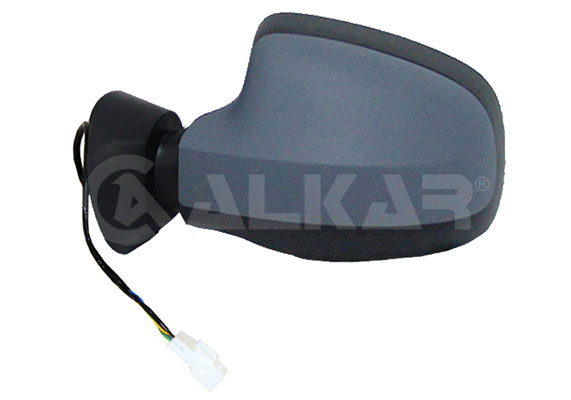 ALKAR 6139594 | Dış Dikiz Aynası Sol Elektrikli Isıtmalı Astarlı Yuvarlak Ayak Dacia Duster 2012-/ Dacia Logan 2008-2012 / Dacia Sandero 2008-2013