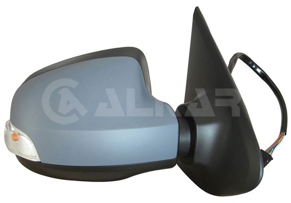 ALKAR 6140185 | Dış Dikiz Aynası Sağ Elektrikli Isıtmalı Sinyalli Astarlı Renault Symbol III (Jz0 / 1) 2012 -