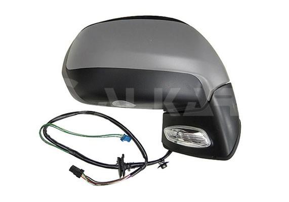ALKAR 6140858 | Dış Dikiz Aynası Sağ Elektrikli Isıtmalı Astarlı Sensörlü Sinyalli Alt Aydınlatma Citroen C4 Picasso 2006-2013