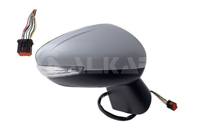 ALKAR 6140886 | Dış Dikiz Aynası Sağ Elektıklı Isıtmalı Astarlı Sinyalli Sensörlü 8 Pin Citroen C3 Aircross 2017 -