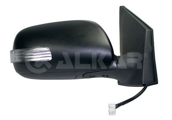 ALKAR 6142041 | Dış Dikiz Aynası Sağ Elektrikli Astarlı Led Sinyalli 7 Pin Kare Soket Toyota Corolla 2012-2014