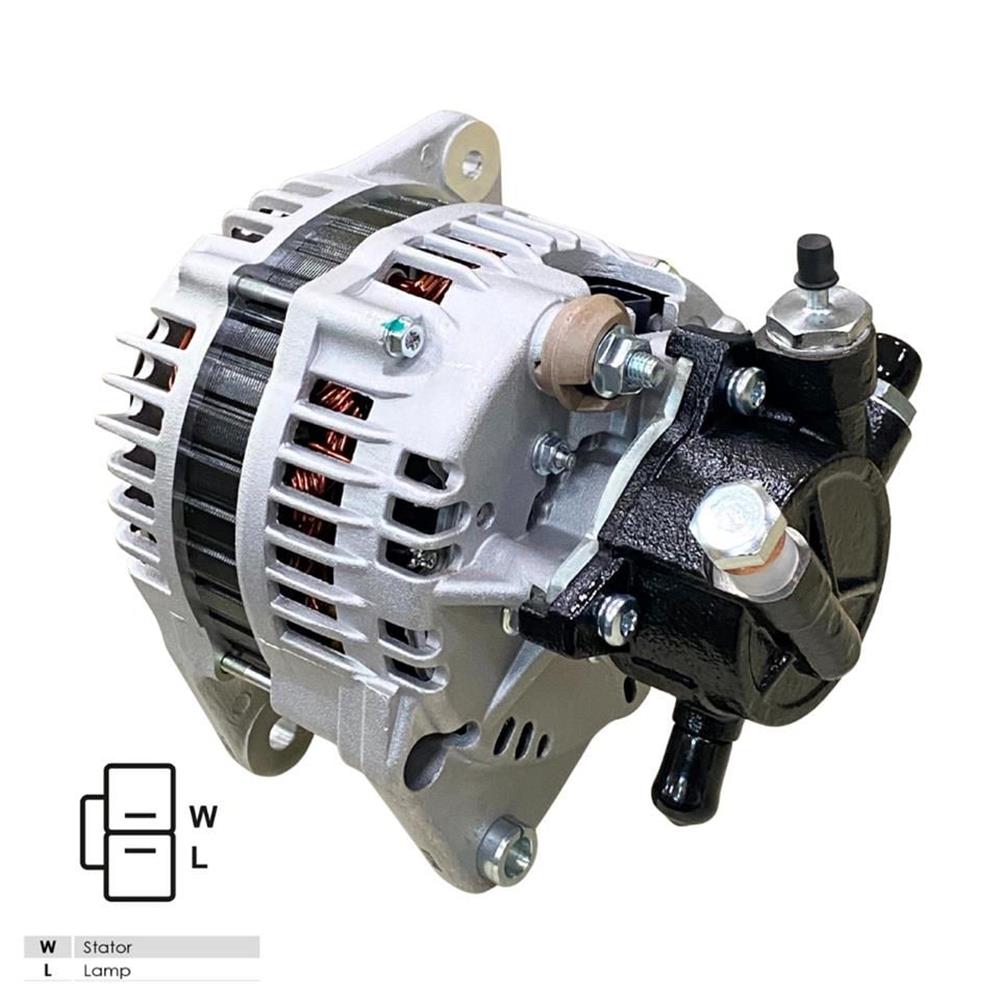 ALTERNATÖR 12V 100A OPEL ASTRA CORSA COMBO 1.7D (VAKUMLU)