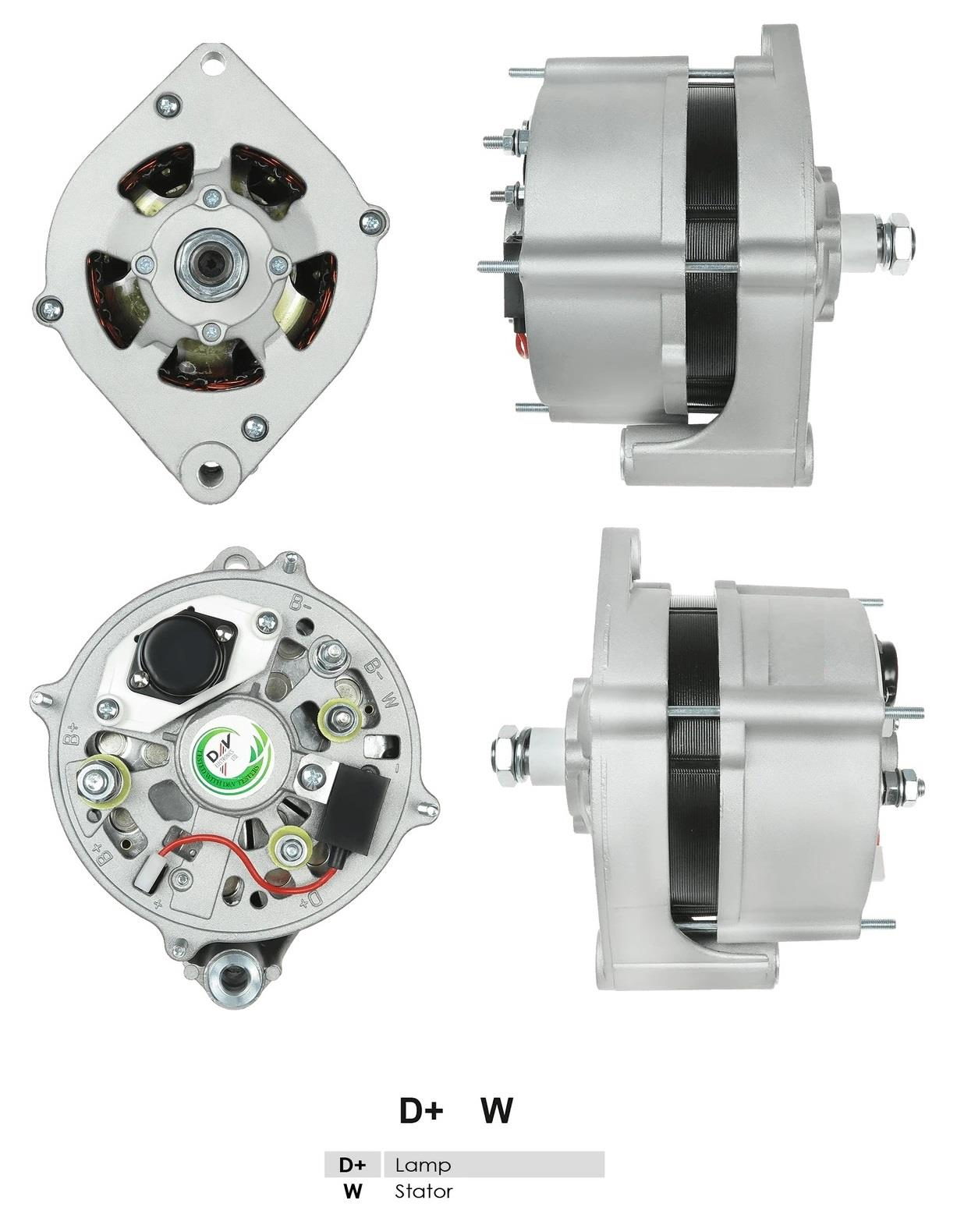 ALTERNATOR 28V-55A IVECO FIAT 1234,1236,1334,1434,1436,2334,2434 -SCANIA 112H,113H,113M,143E,143H,..