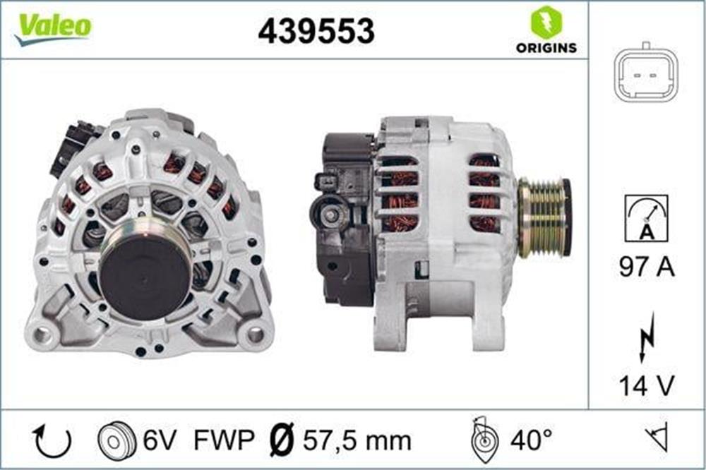 ALTERNATÖR FIAT/PSA