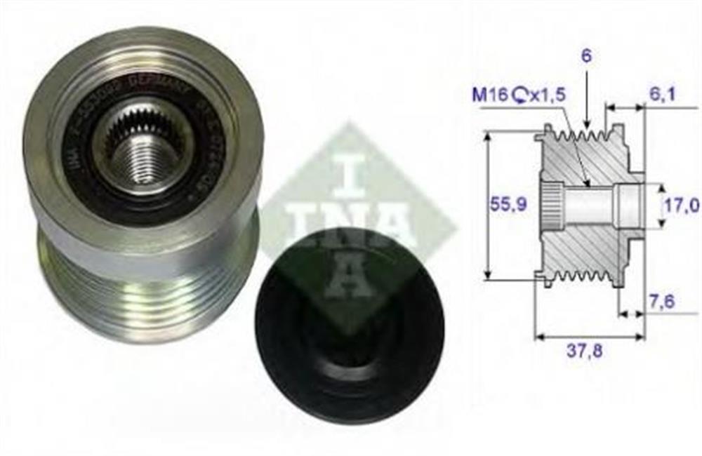 ALTERNATÖR KASNAĞI FORD C70 /S40 / S60