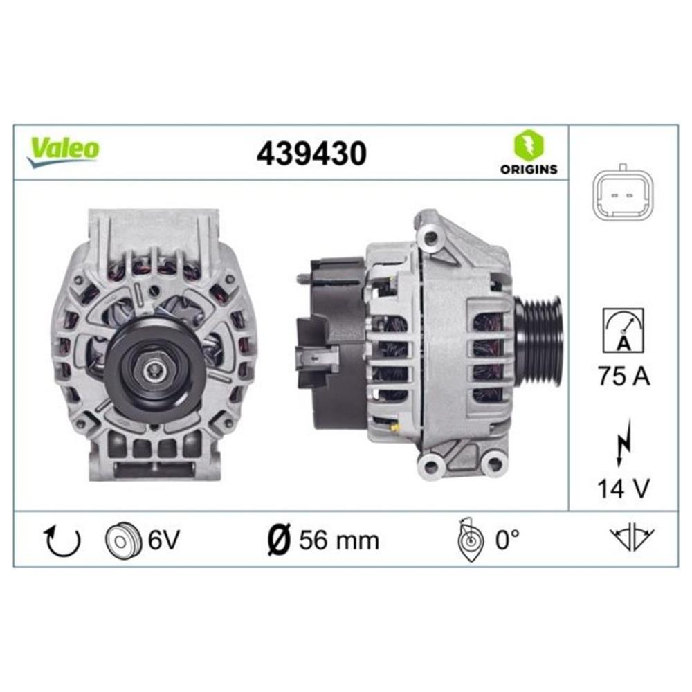 ALTERNATÖR OPEL CLIO MEGANE SCENI