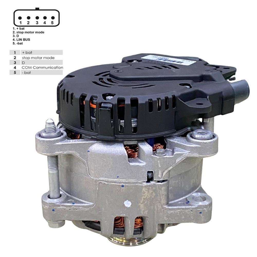 ALTERNATOR START STOP 12V 180A CITROEN BERLINGO C4 C5 PEUGEOT 208 3008 PARTNER TEPEE ST60C017 PSA