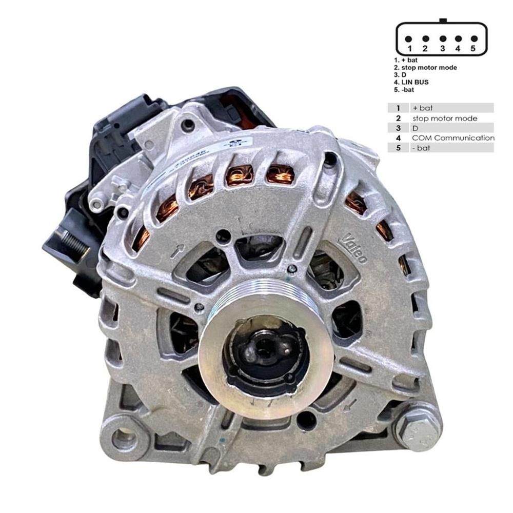 ALTERNATOR START STOP 12V 180A CITROEN BERLINGO C4 C5 PEUGEOT 208 3008 PARTNER TEPEE ST60C017 PSA