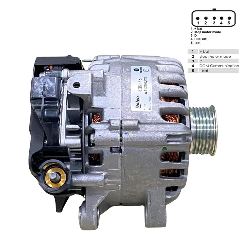 ALTERNATOR START STOP 12V 180A CITROEN BERLINGO C4 C5 PEUGEOT 208 3008 PARTNER TEPEE ST60C017 PSA