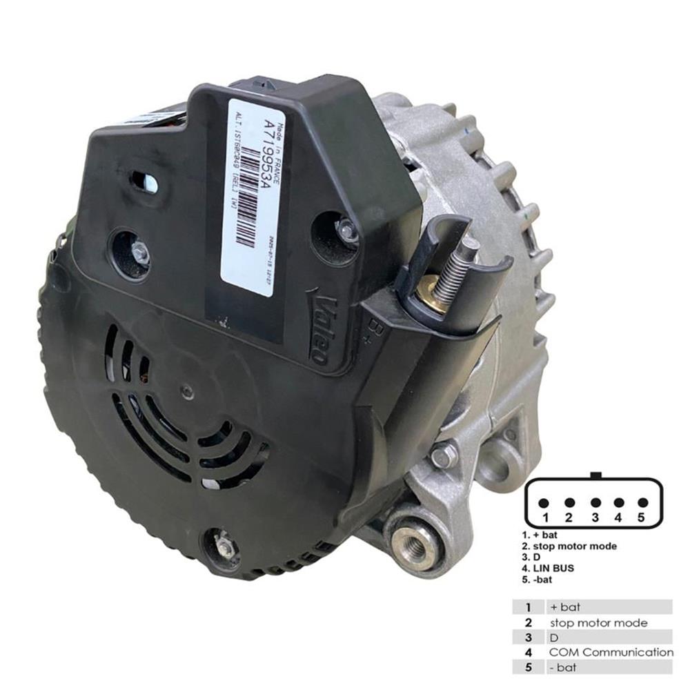 ALTERNATOR START STOP 12V 210A CITROEN C4 PEUGEOT PARTNER