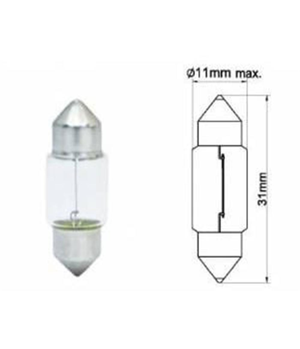 AMPUL 12V 10W JAPON TİP SOFİT