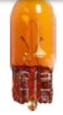 AMPUL 12V T10  5W TURUNCU DIPSIZ