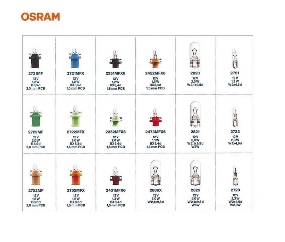 AMPUL 1,2W 12V DUYLU GÖSTERGE AMPÜL SETİ SOKETLİ