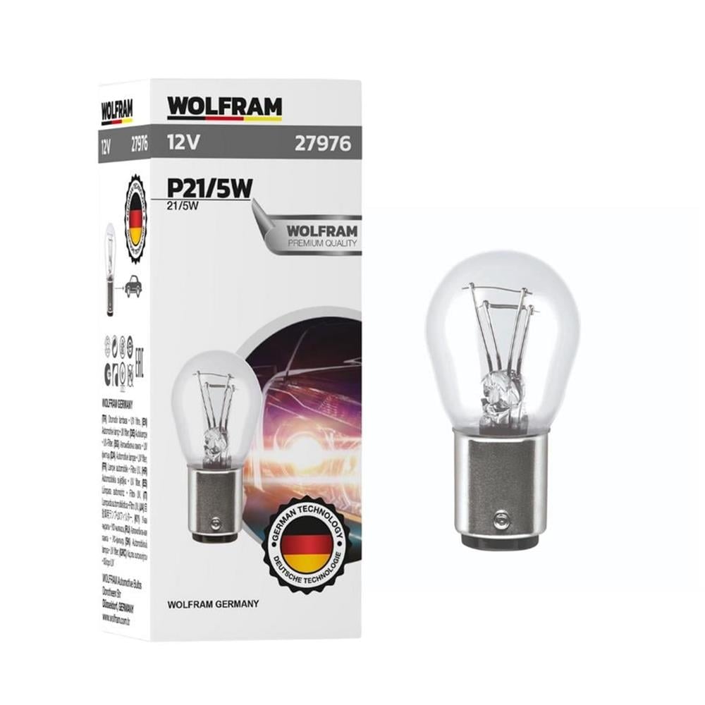 AMPUL P21/5W 12V 21/5W 1176 AMPUL DÜZ TIRNAK