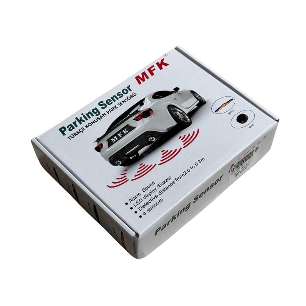 BE 750 18MM EKRANLI KNŞ PARK SENSÖRÜ BEYAZ