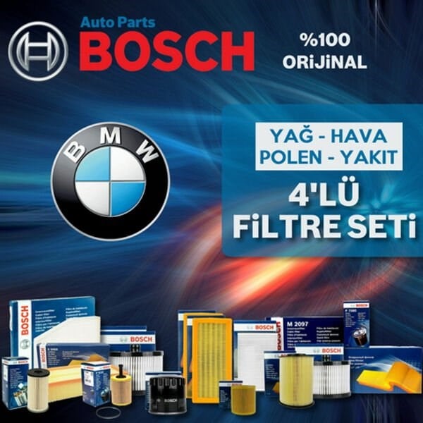 Bosch BMW 3 Serisi 3.18 E46 Filtre Bakım Seti 2003-2005 4NP