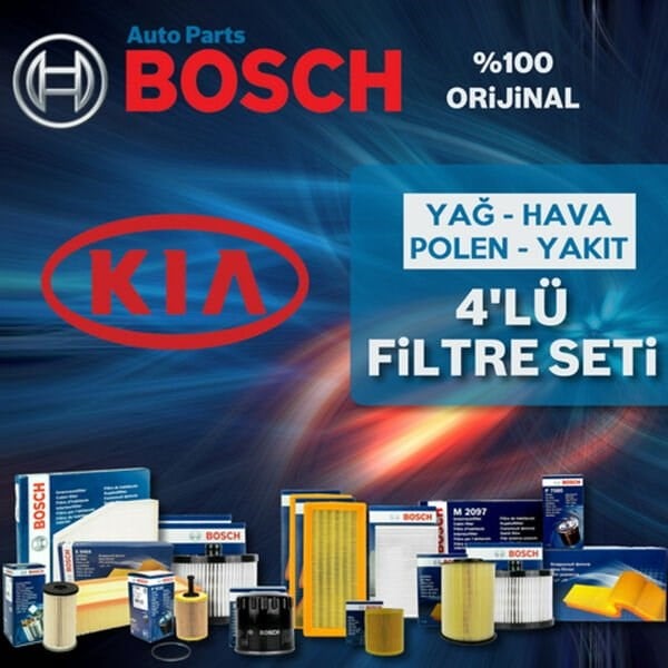 Bosch Kia Pro Ceed 1.6 Crdi Filtre Bakım Seti 2008-2013 4NP