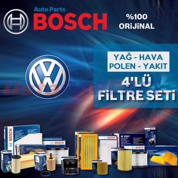 Bosch VW Caddy 1.9 Tdi Filtre Bakım Seti 2004-2005 4NP BJB-BLS-BSU