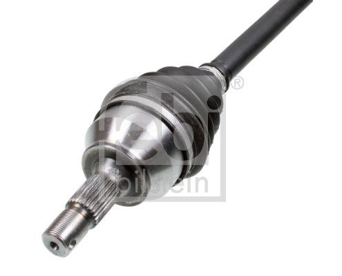 FEBI BILSTEIN 182627 | Aks Sol Komple (Dıs Freze: 25, Ic Freze: 24, Conta Çapı: 58,5, Boy: 634mm) P207 P208 P308 C4 II Ds4