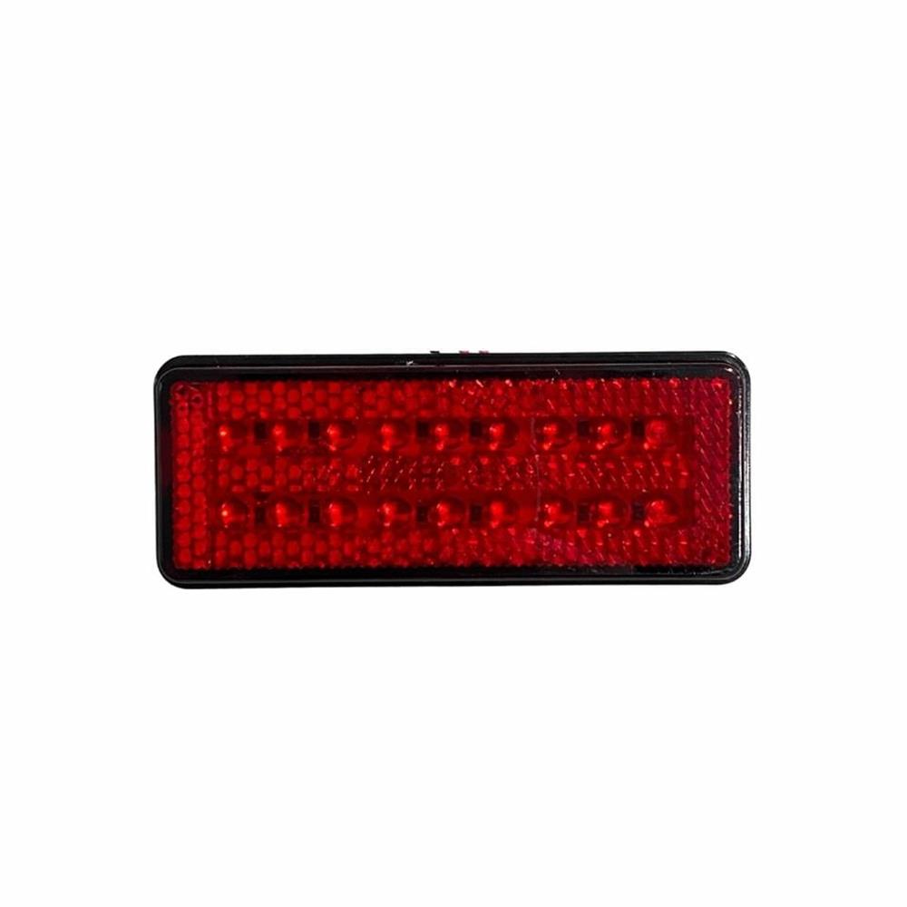 LED DÜZ YANAR VE ÇAKAR KIRIMIZI 12V - 24 V