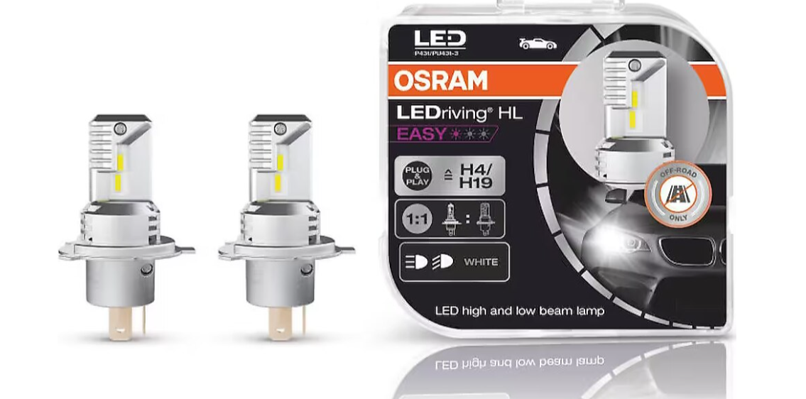 OSRAM H4/H19 EASY LED FAR AMPULU 19W