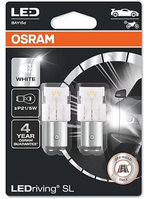 OSRAM LEDdriving 1.7W P21/5W 1016 BEYAZ