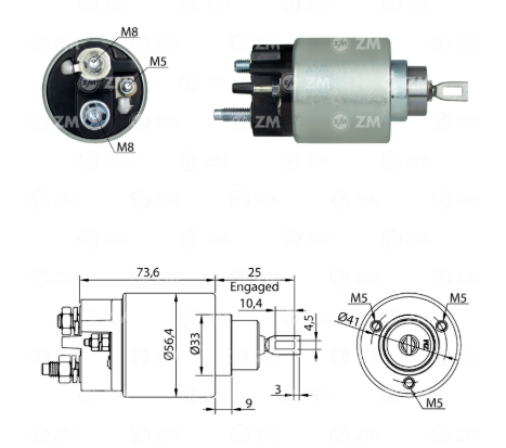 OTOMATİK BOSCH TİPİ 12V CITROEN BERLINGO - SAXO -