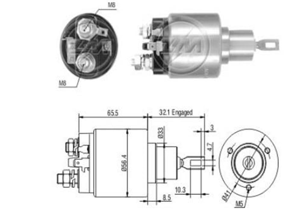 OTOMATİK BOSCH TİPİ 12V FORD ESCORT / VOLKSWAGEN P