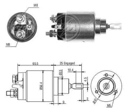 OTOMATİK BOSCH TİPİ 12V RENAULT CLIO II / KANGOO D